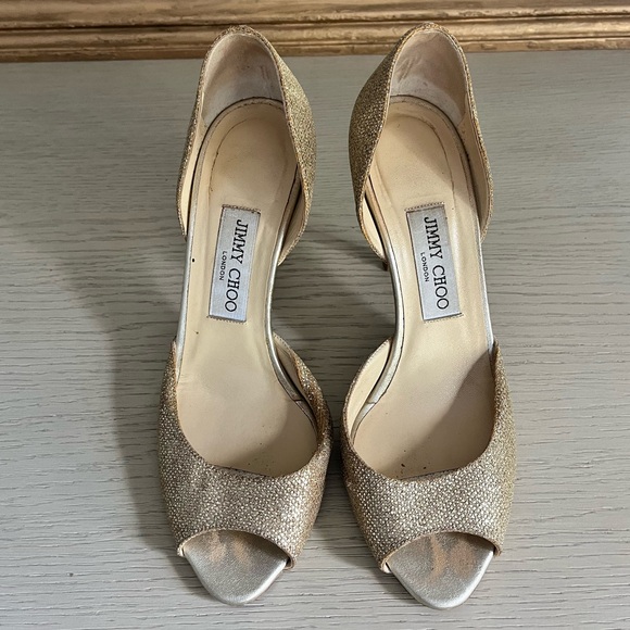 ✨ Jimmy Choo Gold pumps sz38 ✨ - Picture 2 of 6